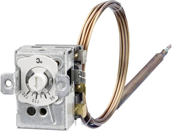 Jumo 602031/21 Einbauthermostat 70 bis 130 °C (L x B x H) 42 x 36 x 46 mm
