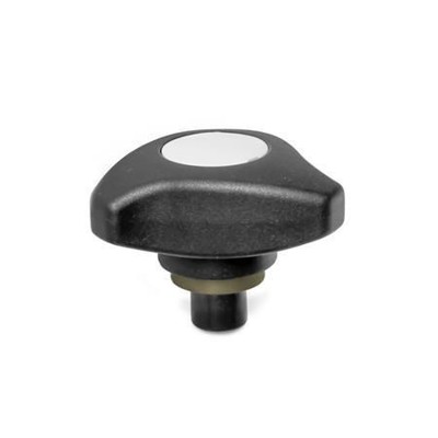 Ganter Norm® - 3664-63-M8-4,7 Drehmoment-Dreisterngriffe