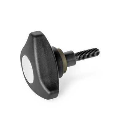 Ganter Norm® - 3664-63-M10-63-4,7 Drehmoment-Dreisterngriffschrauben