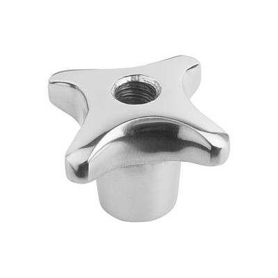 KIPP - KREUZGRIFF DIN6335, D=12, D1=63, H=40, FORM:B, ALUMINIUM