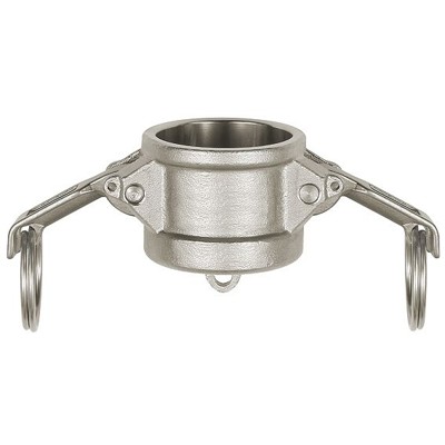 RIEGLER® - Kamlok-Verschlusskappe, Typ DC, Edelstahl 1.4401, für Stecker-Ø 32mm