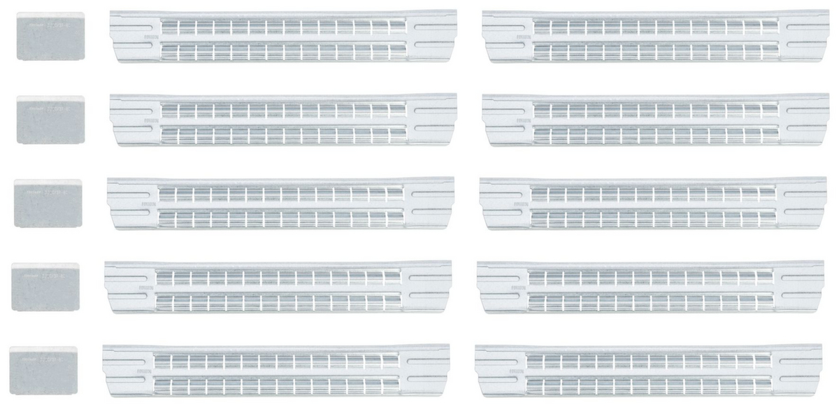 GEDORE E-S 1507 XL SF1 Längsteiler-Set 5-teilig