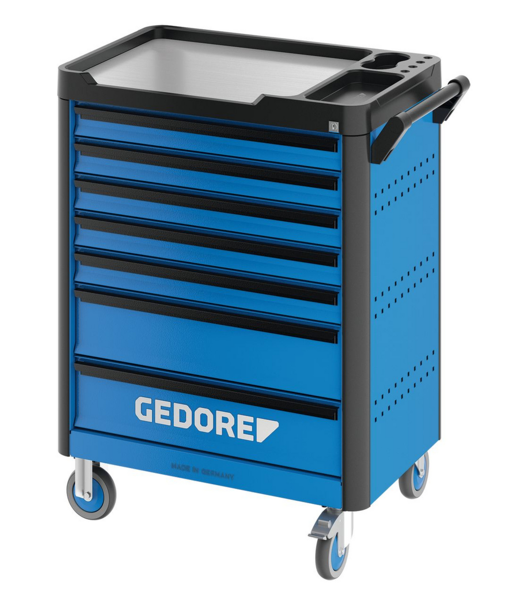 GEDORE WHL-L7-TS-147 Werkzeugwagen workster highline mit 147-teiligen Werkzeugsortiment